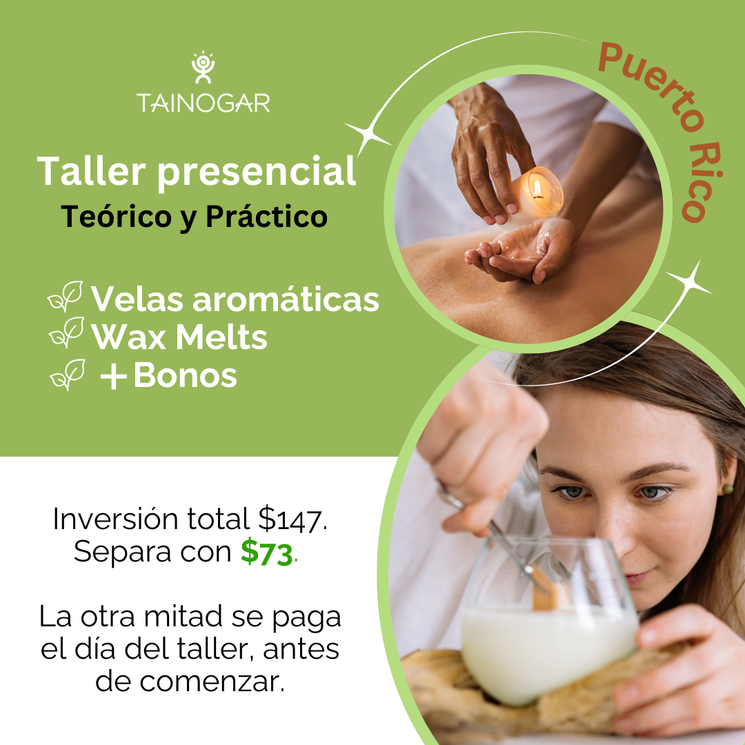 Taller Presencial de Velas y Wax Melts